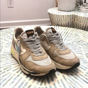 Golden goose running shoes